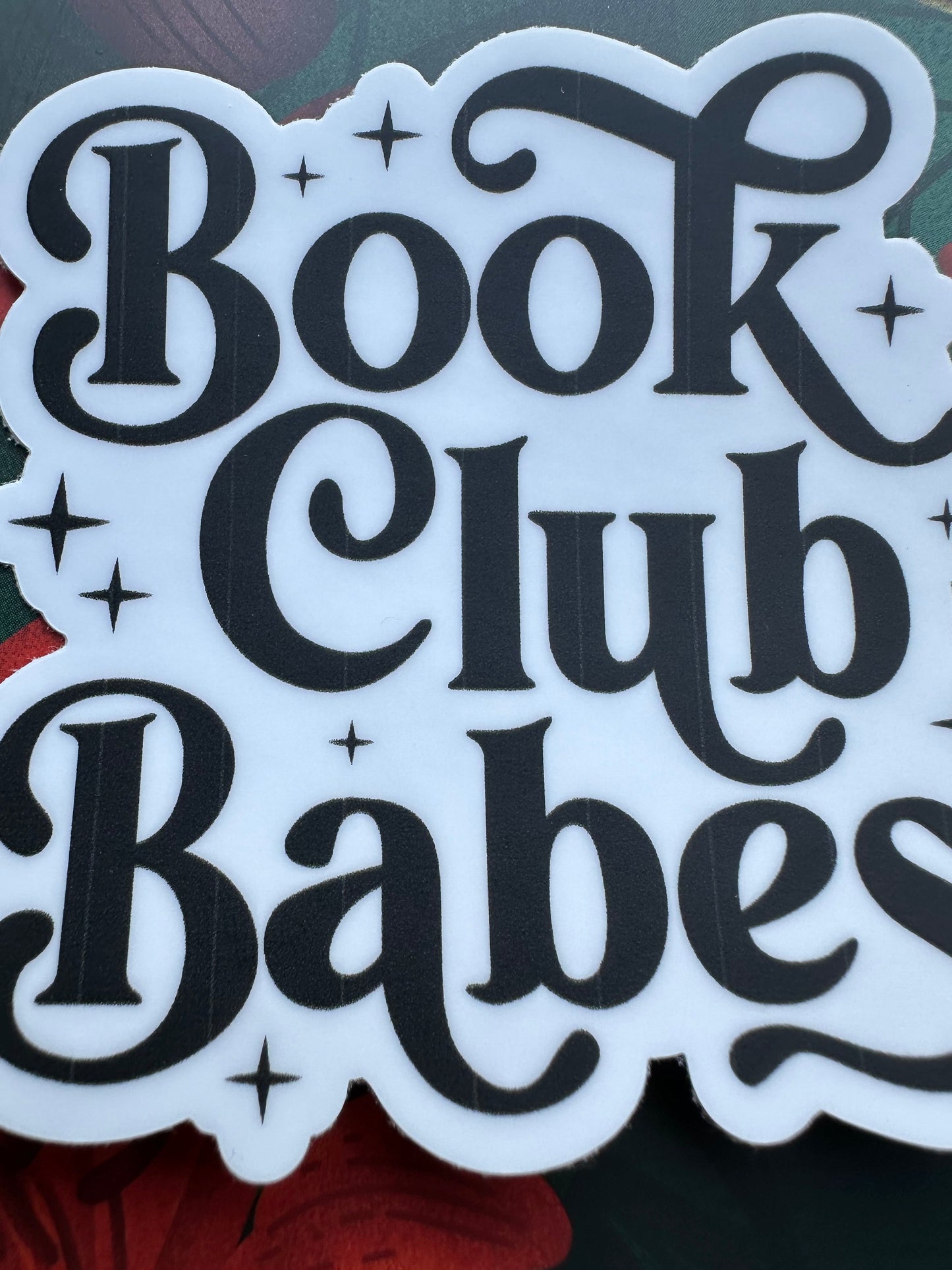 (Imperfection)—Book Club Babes Vinyl Sticker—FINAL SALE ITEM - Merry May