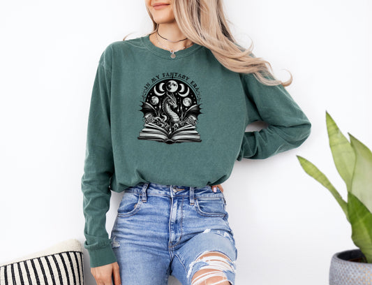 In My Fantasy Era Long - Sleeve T-shirt - Merry May