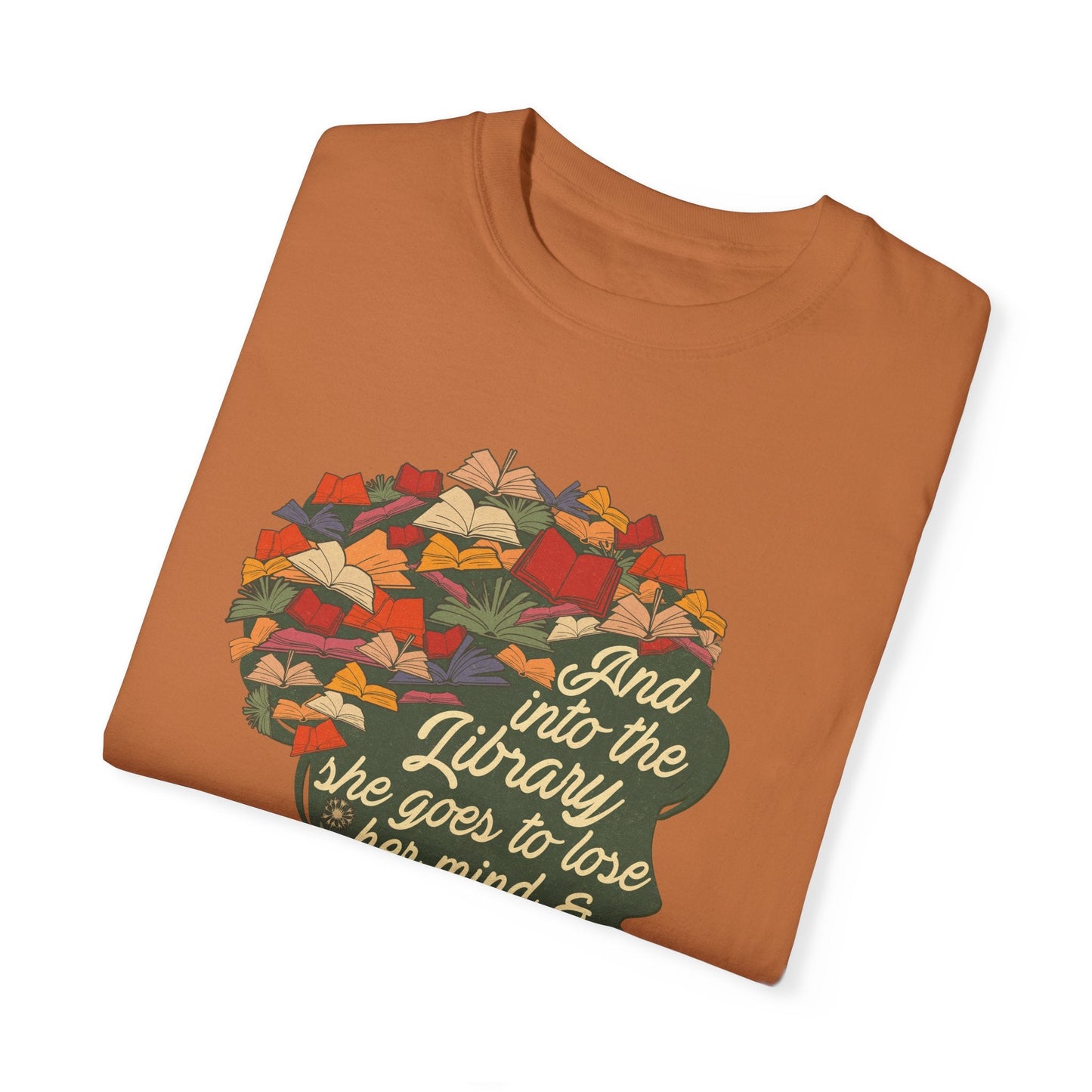 Into the Library T-shirt - Merry May