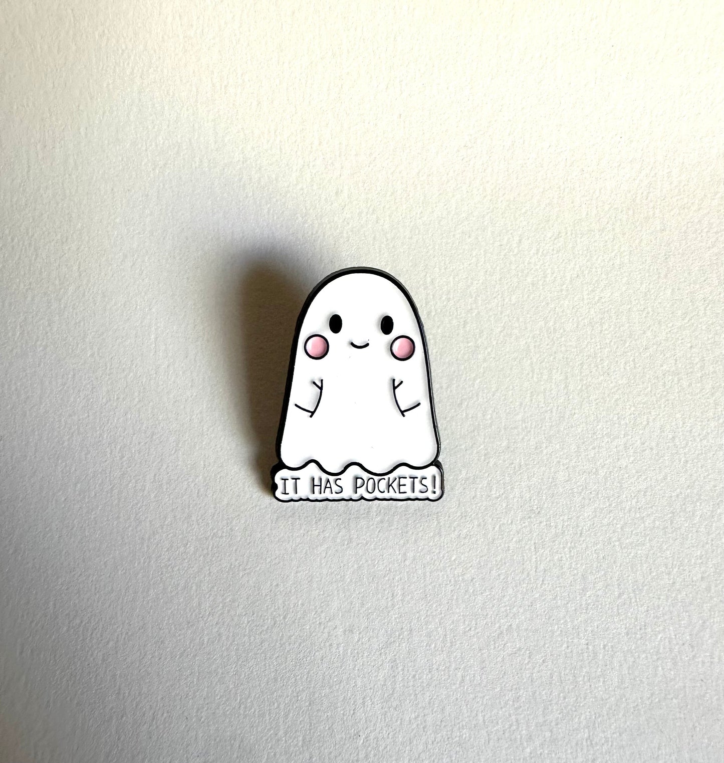 It Has Pockets Enamel Pin - Merry May