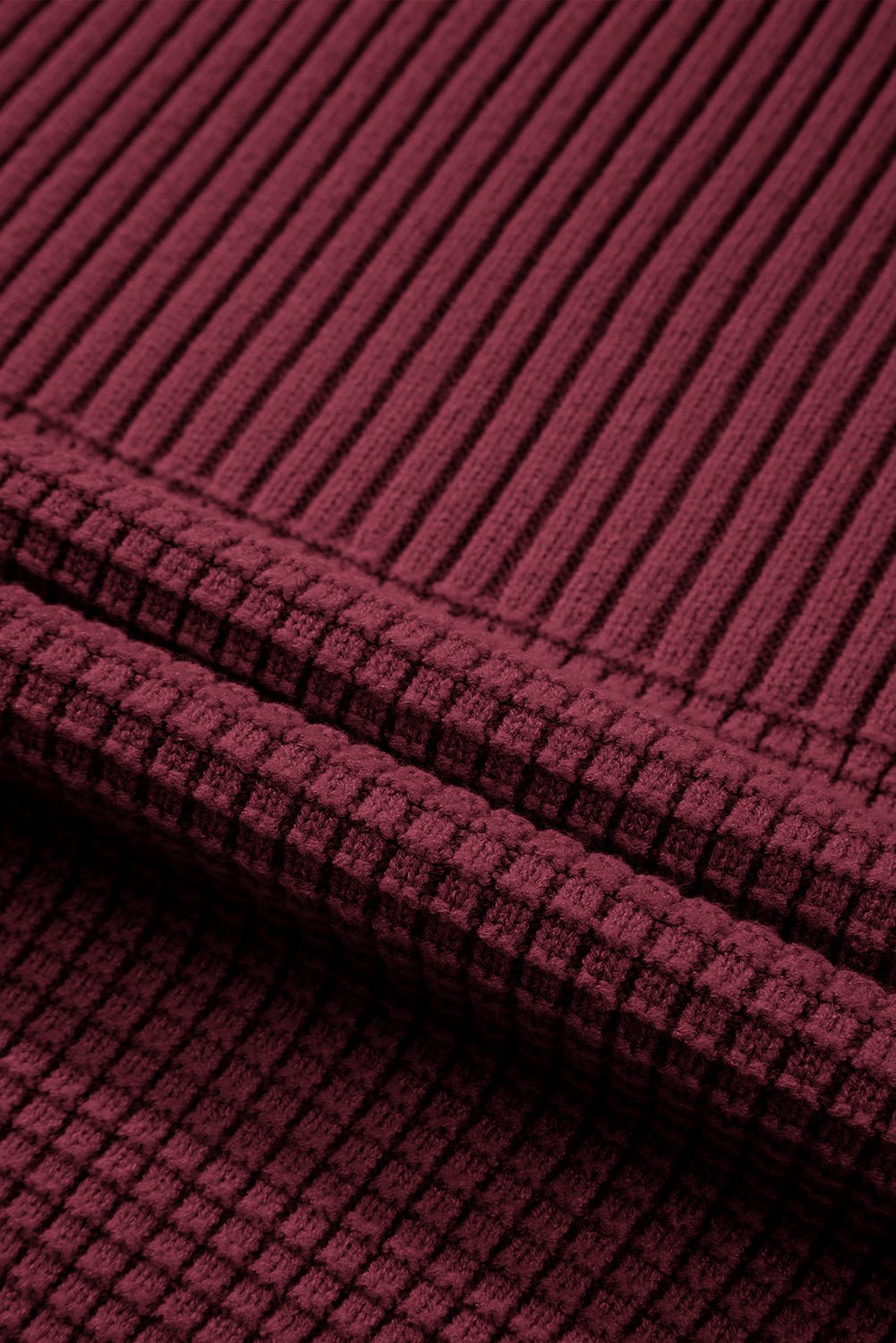 Julietta Mixed Textured Knitted Sweater - Merry May