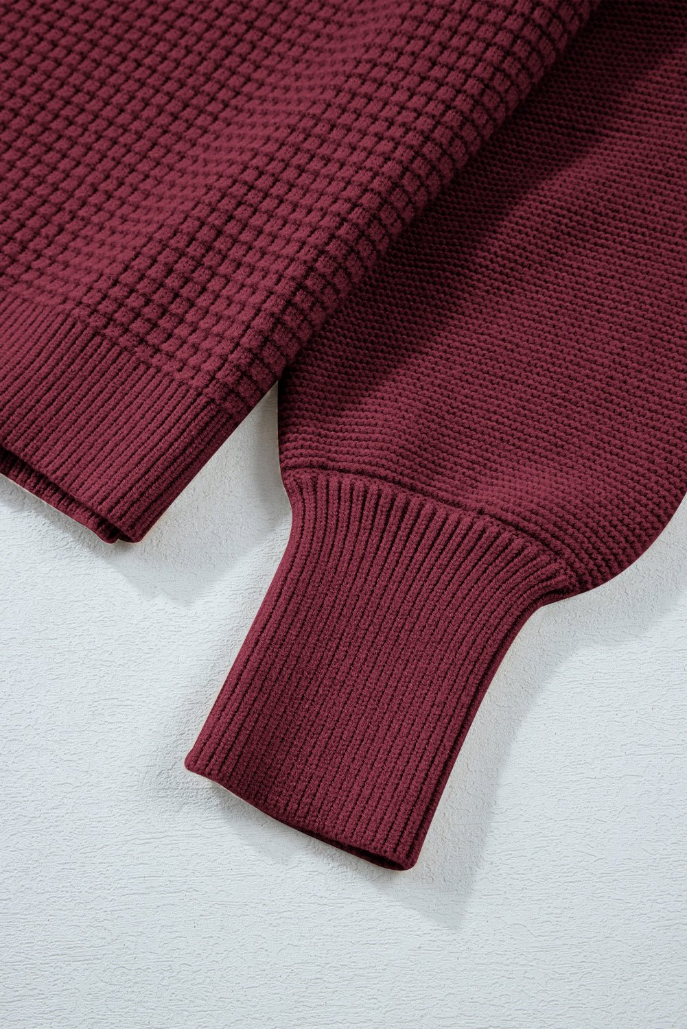 Julietta Mixed Textured Knitted Sweater - Merry May