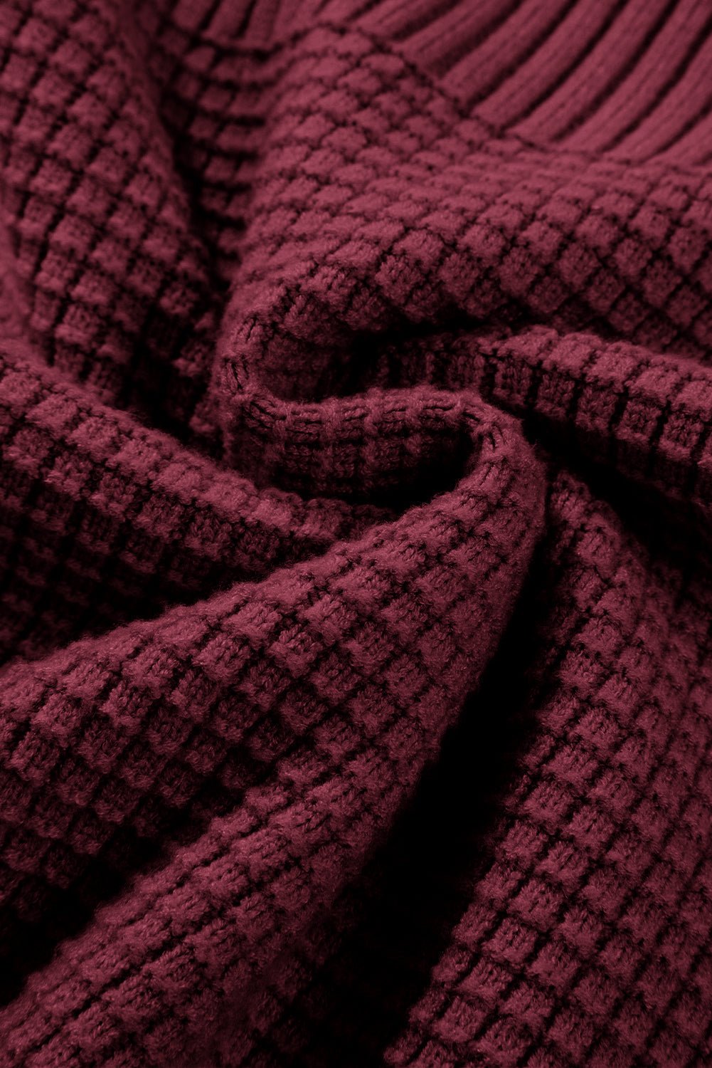 Julietta Mixed Textured Knitted Sweater - Merry May