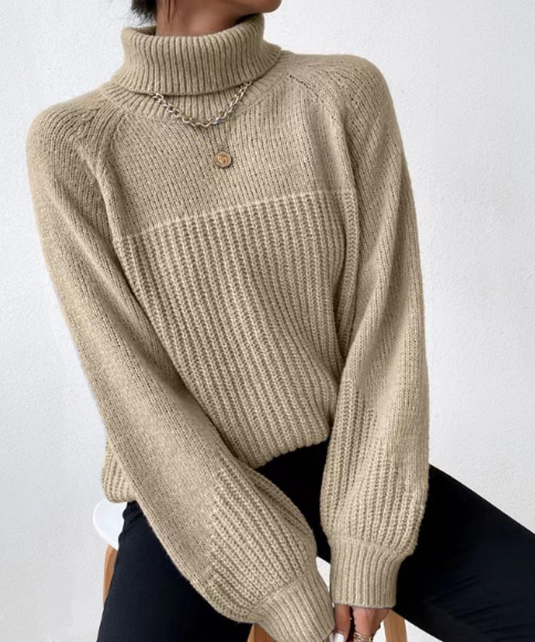 Knit turtleneck sweater - Merry May