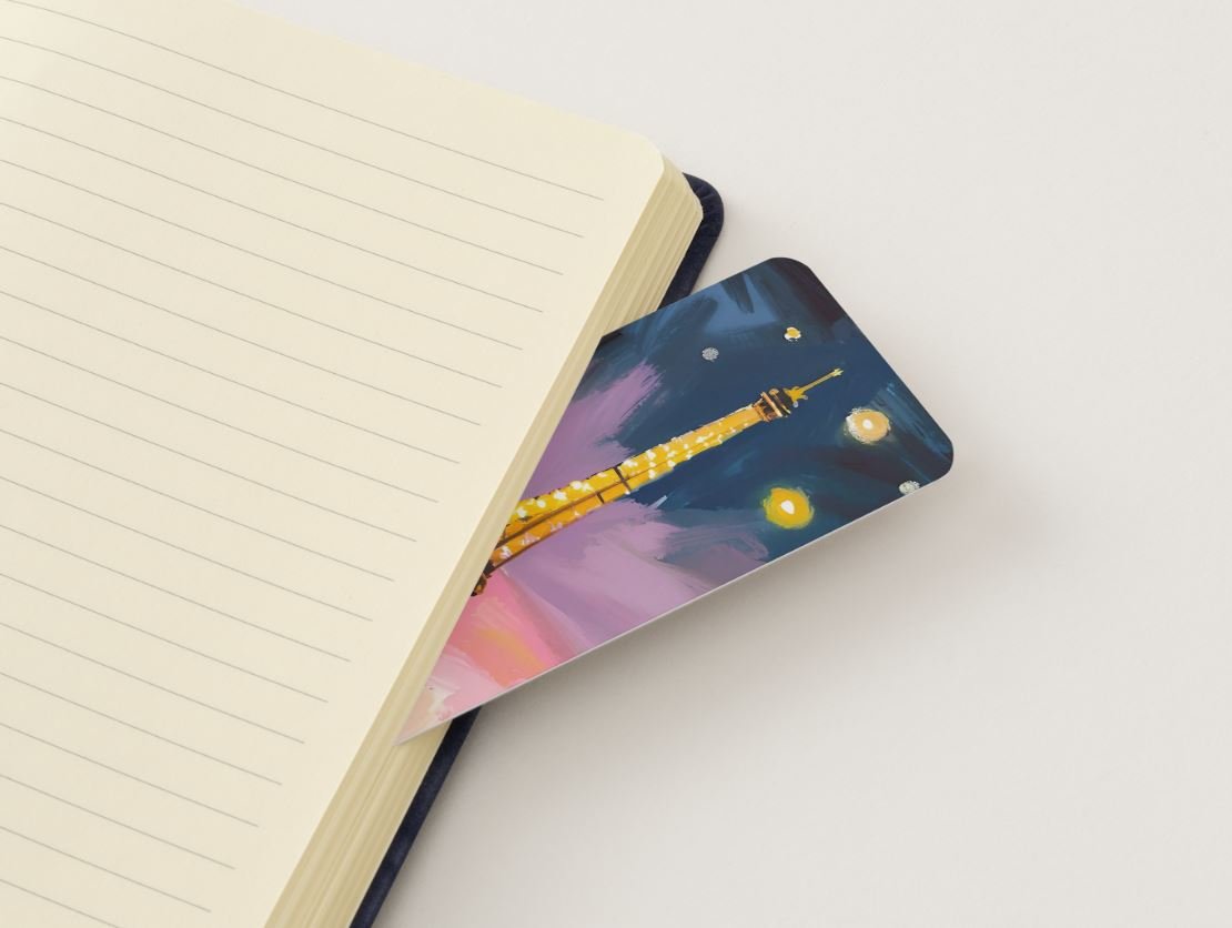 Meet You In Paris Bookmark, 2" x 6" - Merry May