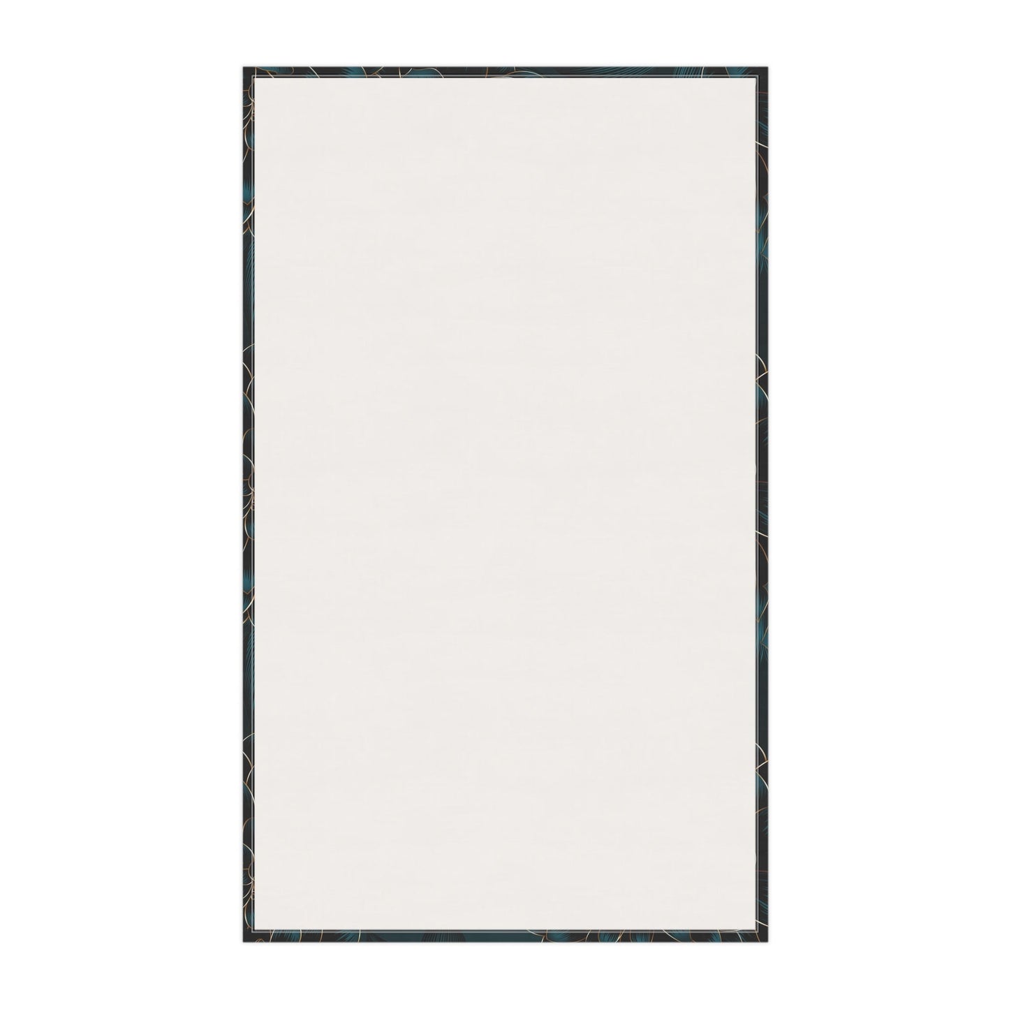 Midnight Dahlia Tea Towel, 18" x 30" - Merry May