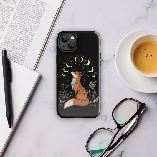 Midnight Fox Tough Case for iPhone® - Merry May
