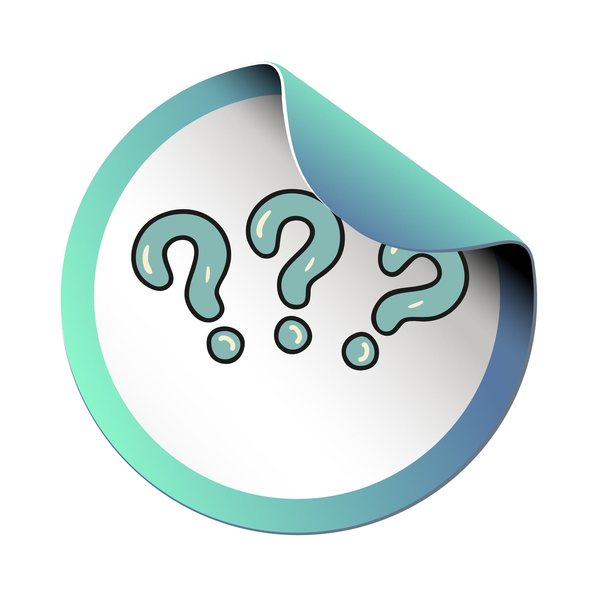 Mystery Vinyl Sticker, approx. 3” x 3” - Merry May