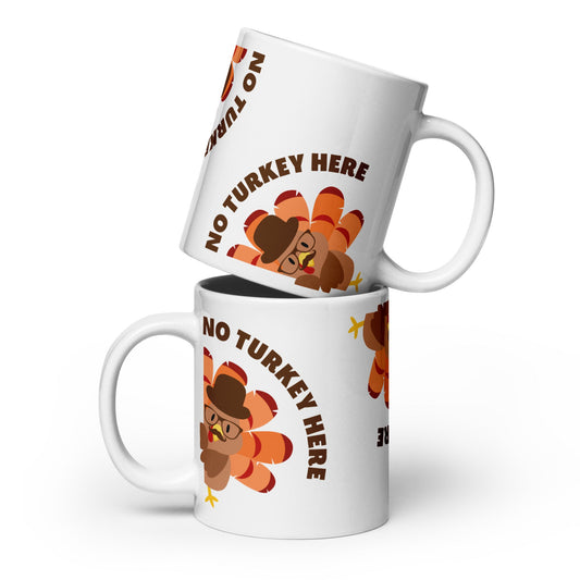 No Turkey Here Ceramic Mug - Merry May