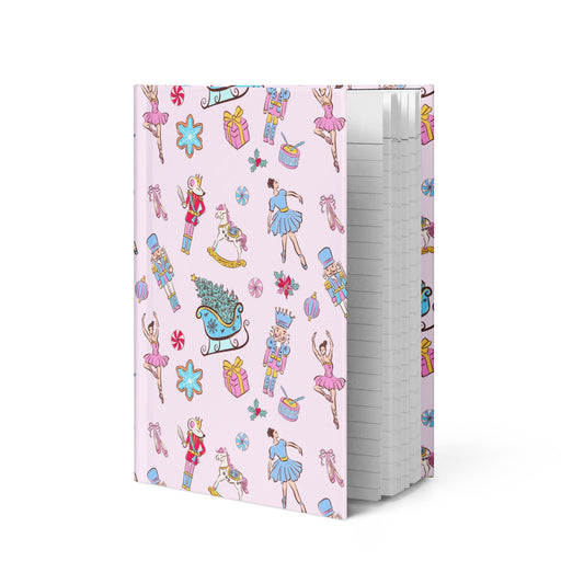 Nutcracker Magic Matte Hardcover Journal, 5.75" x 8" - Merry May