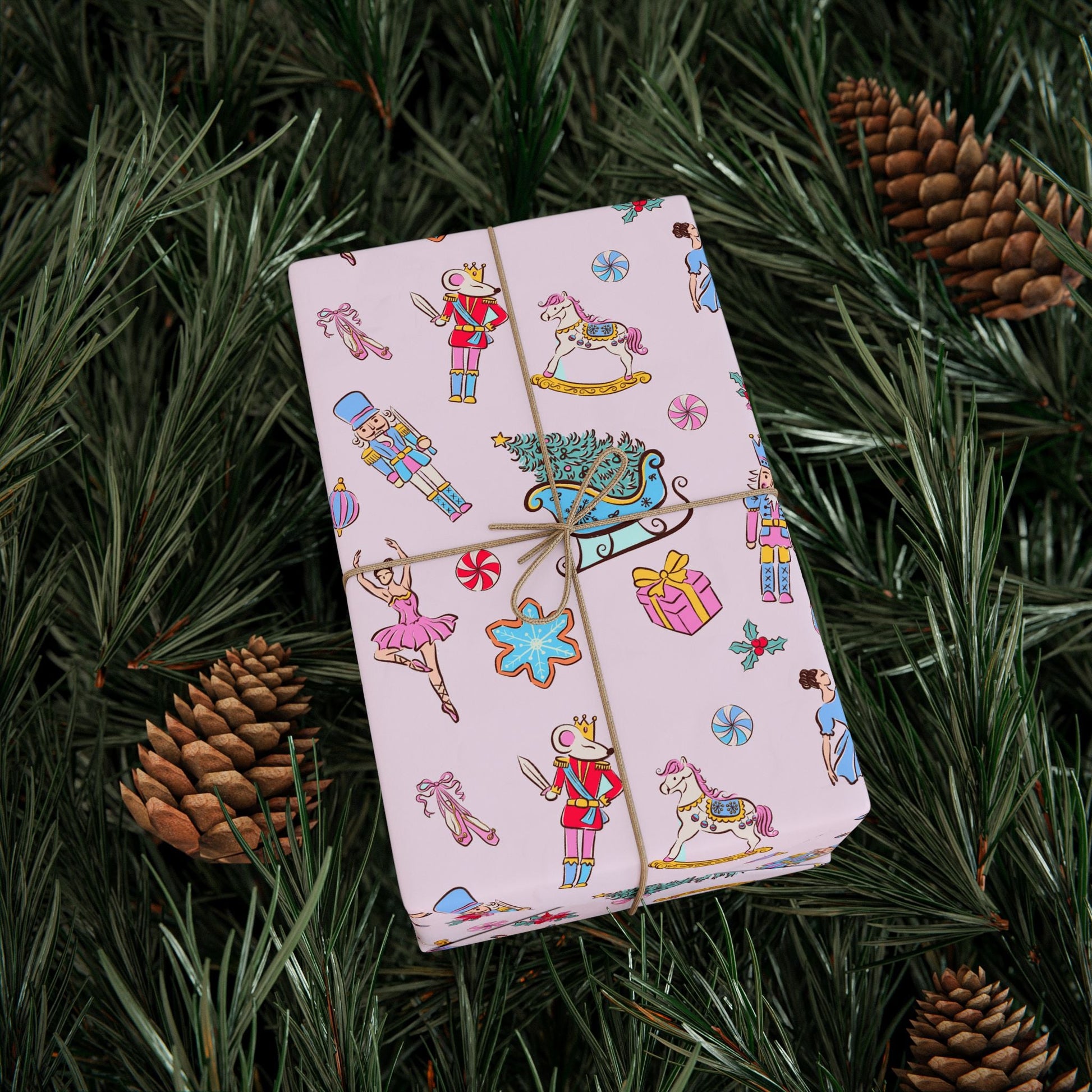 Nutcracker Magic Wrapping Paper Roll - Merry May