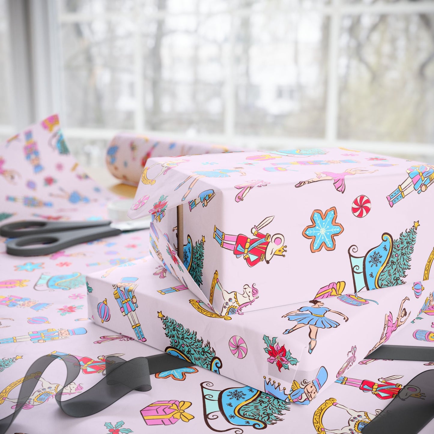 Nutcracker Magic Wrapping Paper Roll - Merry May