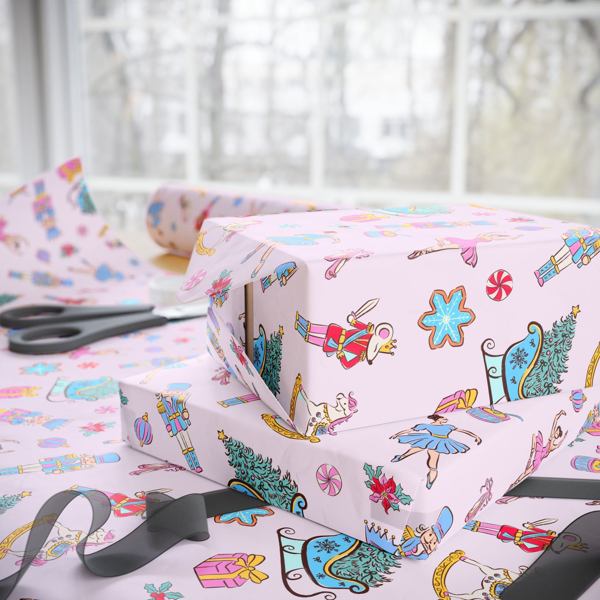 Nutcracker Magic Wrapping Paper Roll - Merry May