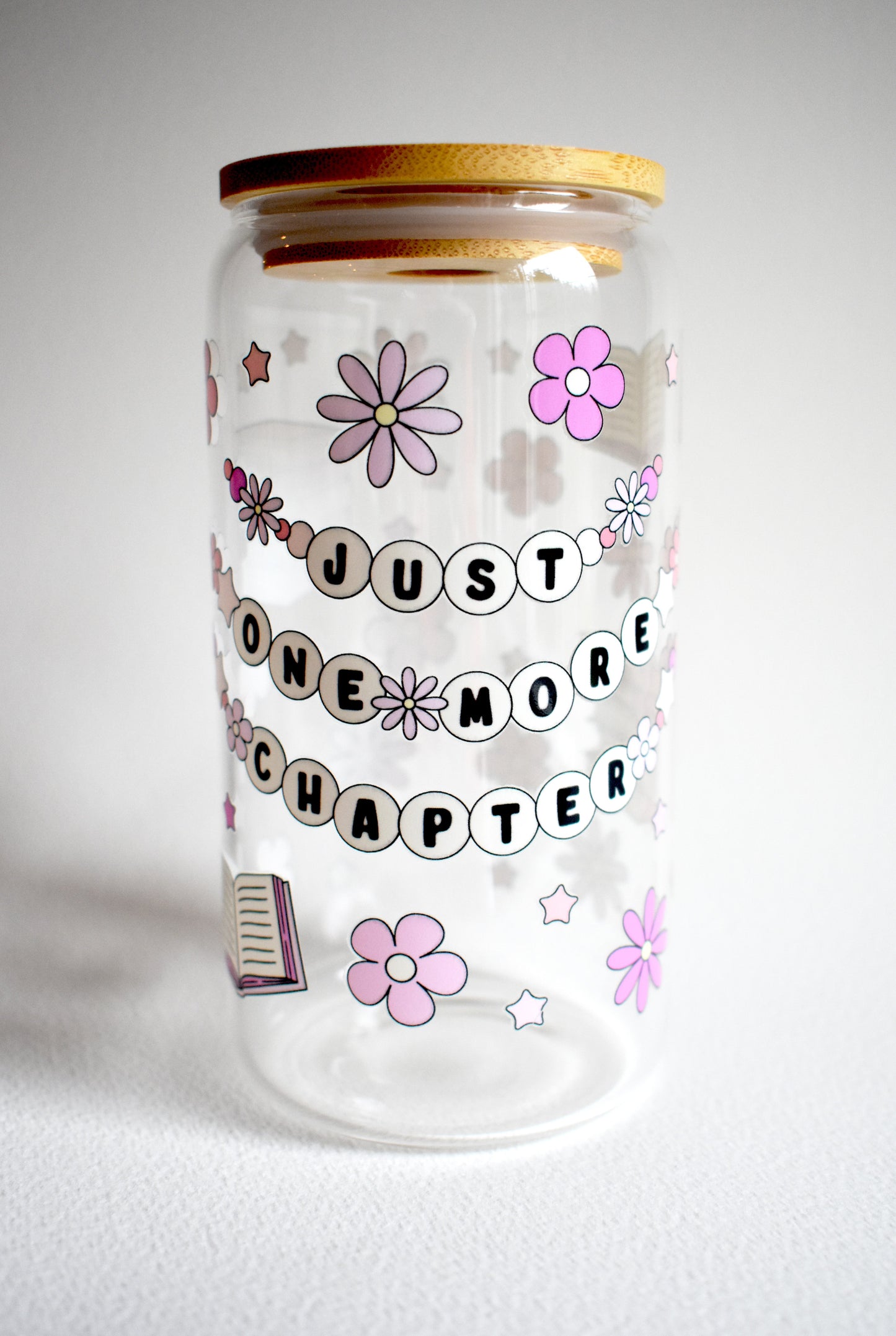 One More Chapter 16 oz. Glass Cup - Merry May