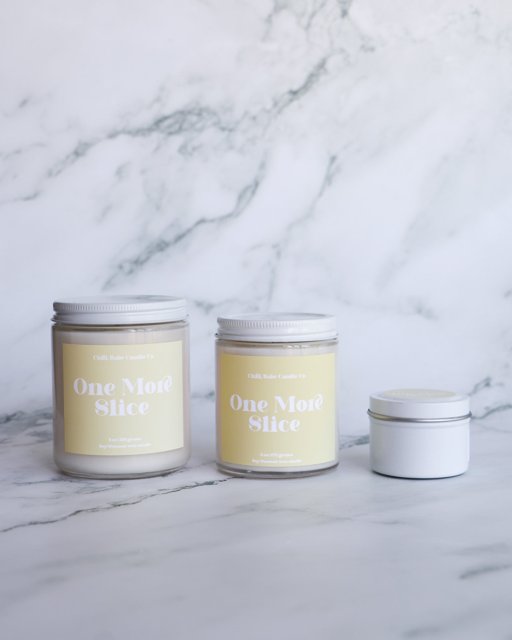 One More Slice Candle | Lemon + Butter + Cake - Merry May