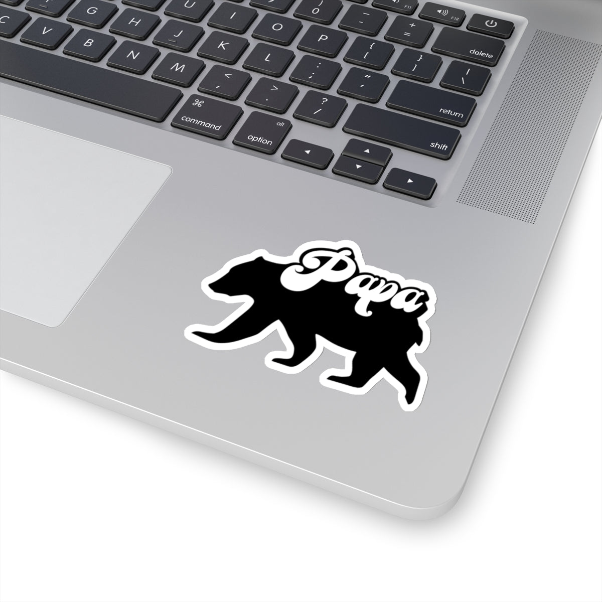 Papa Bear Vinyl Sticker, 3" x 2.2" - Merry May