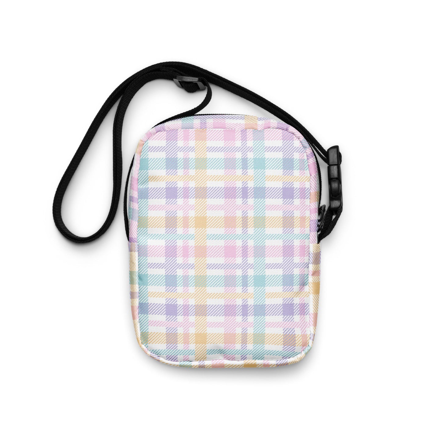 Pastel Plaid Crossbody Bag - Merry May