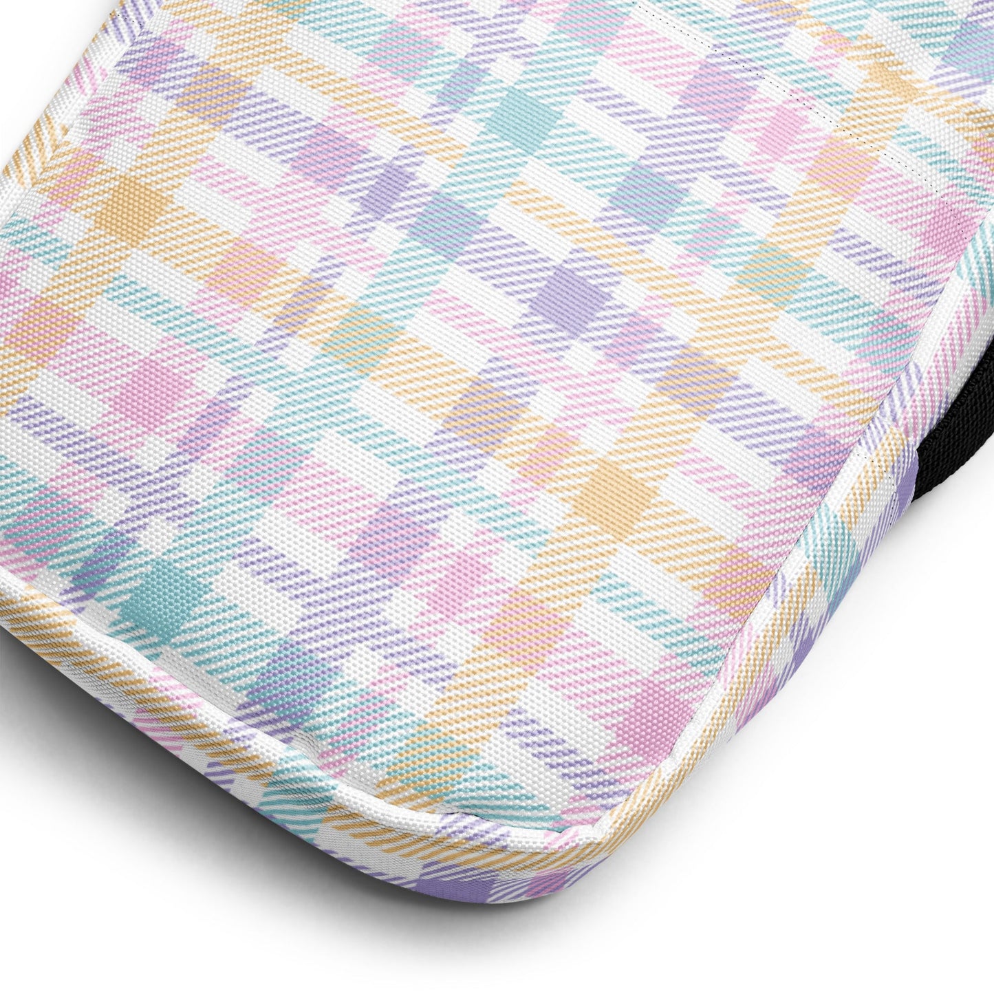 Pastel Plaid Crossbody Bag - Merry May