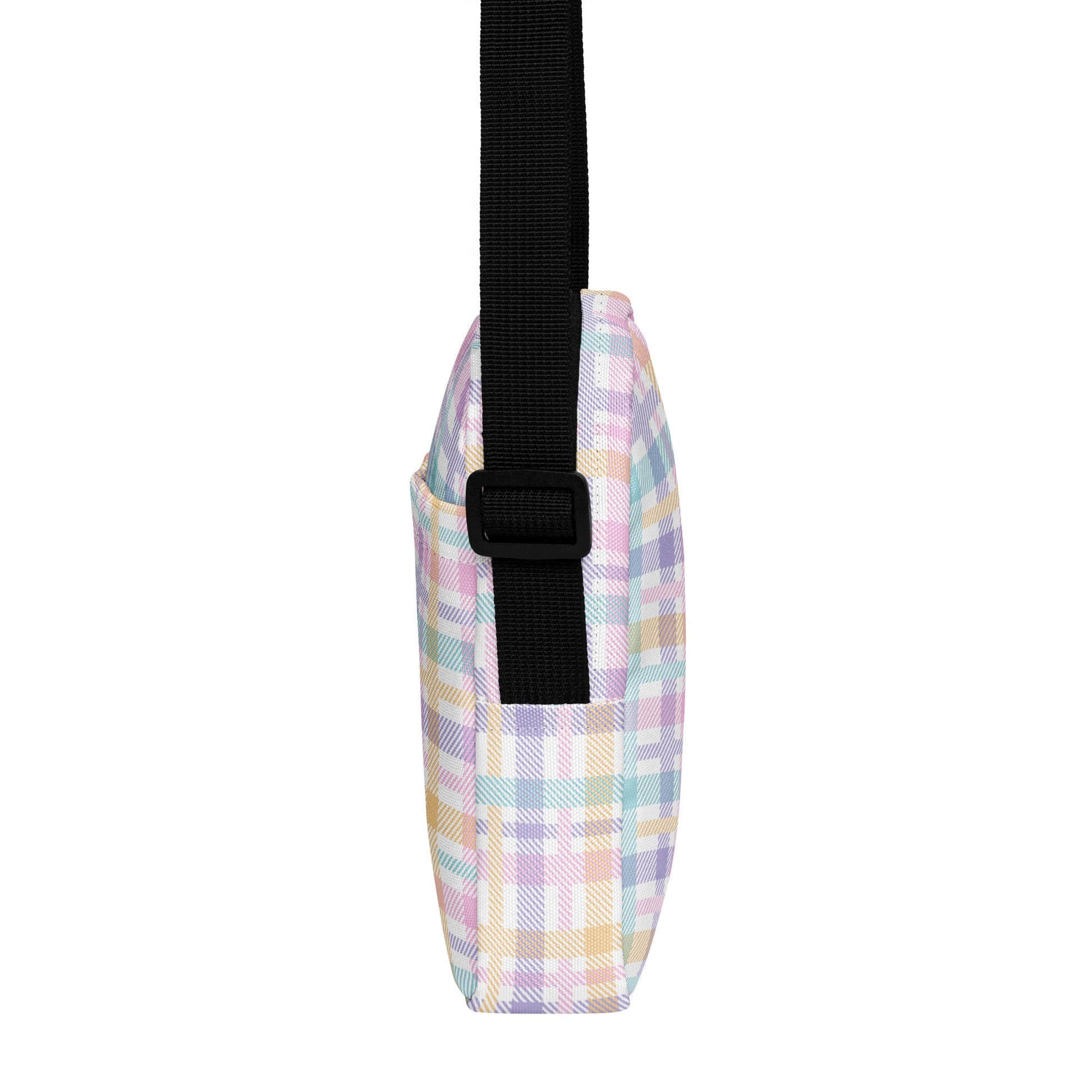 Pastel Plaid Crossbody Bag - Merry May