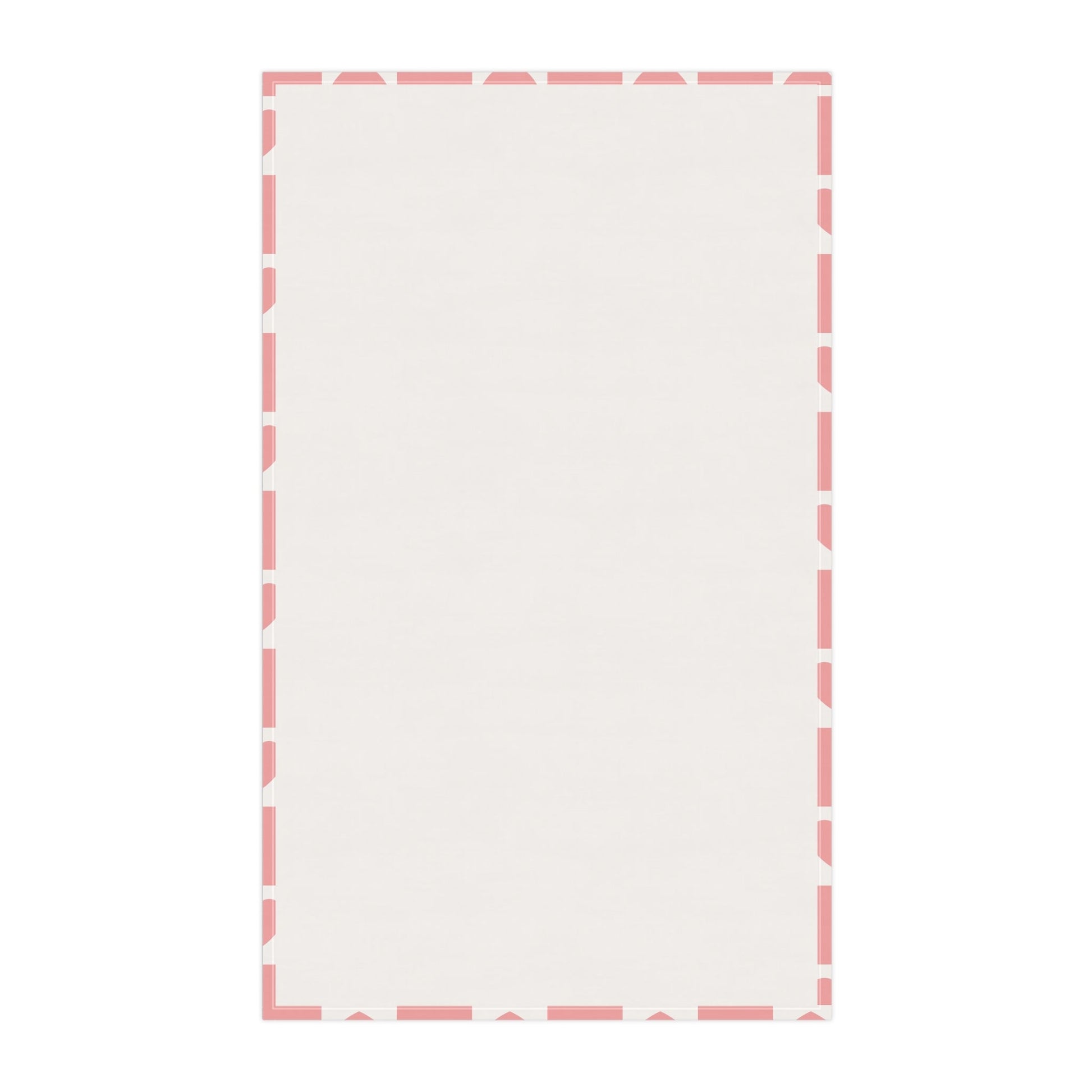 Pink Heart Grid Tea Towel, 18" x 30" - Merry May