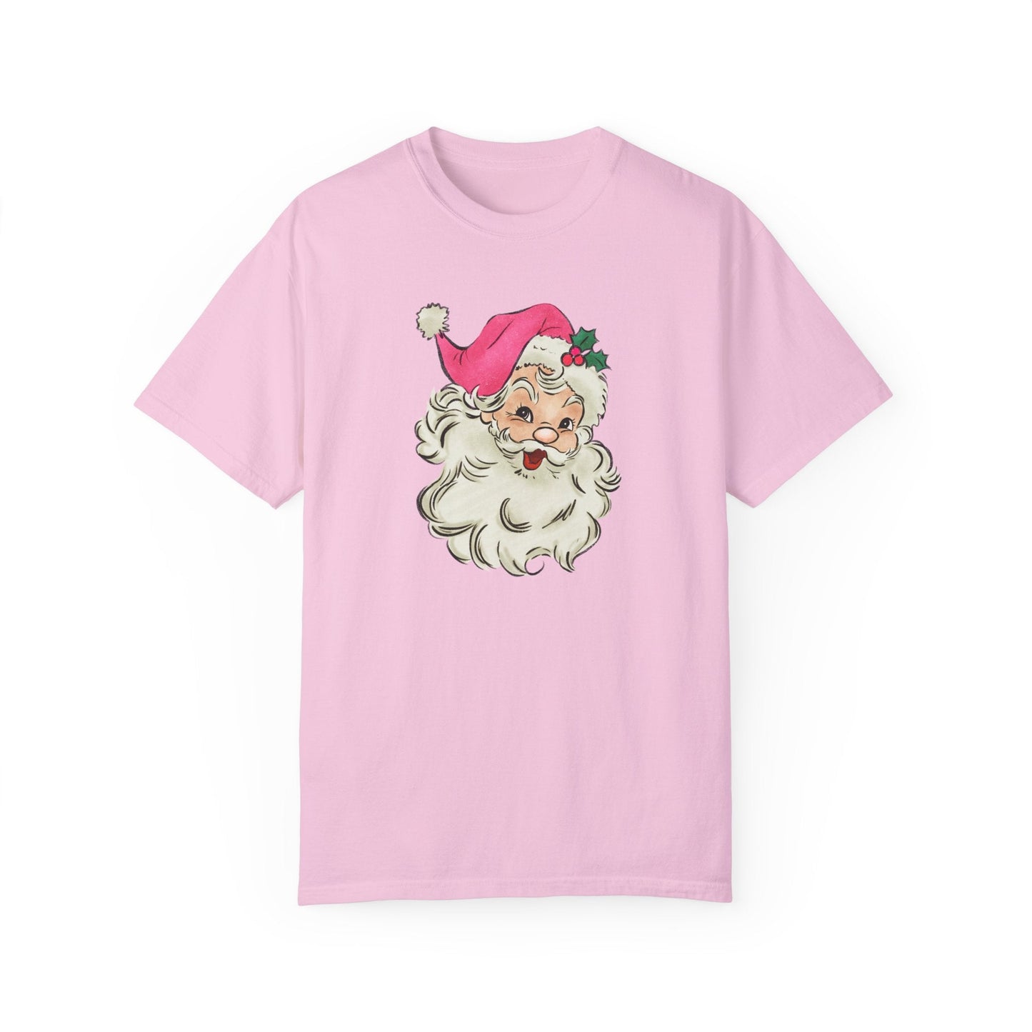 Pink Santa Hat T-shirt - Merry May