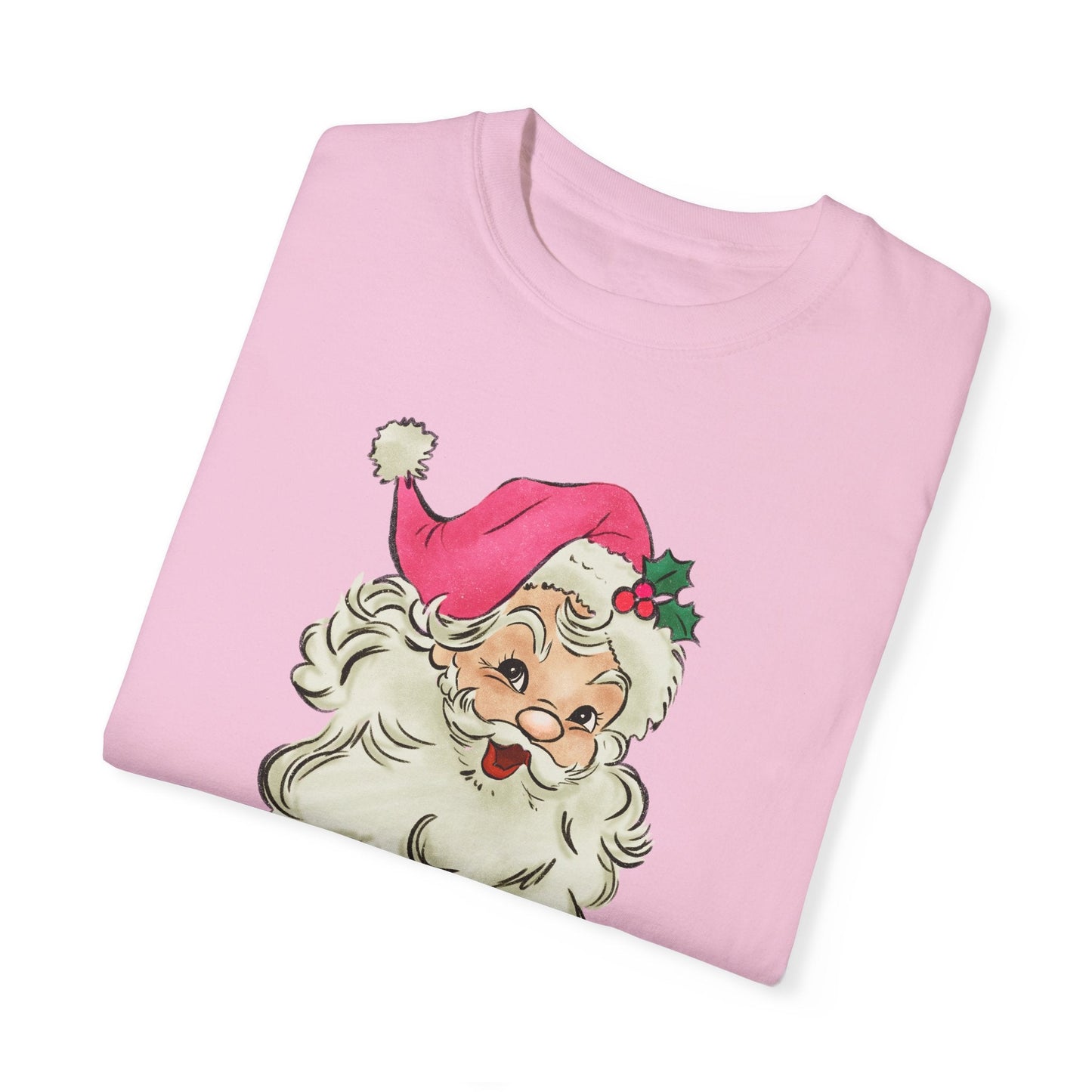 Pink Santa Hat T-shirt - Merry May