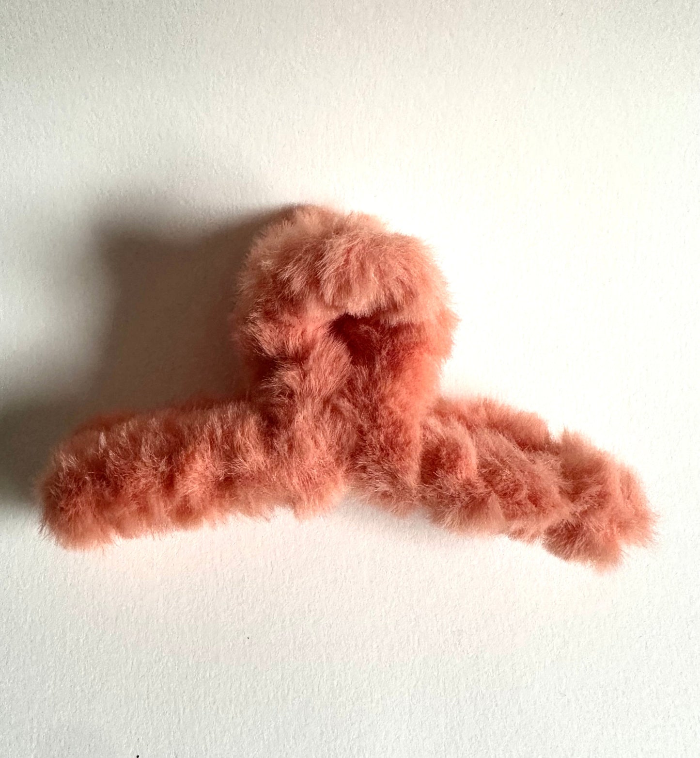 Plush Pastel Faux Fur Hair Claw - Merry May