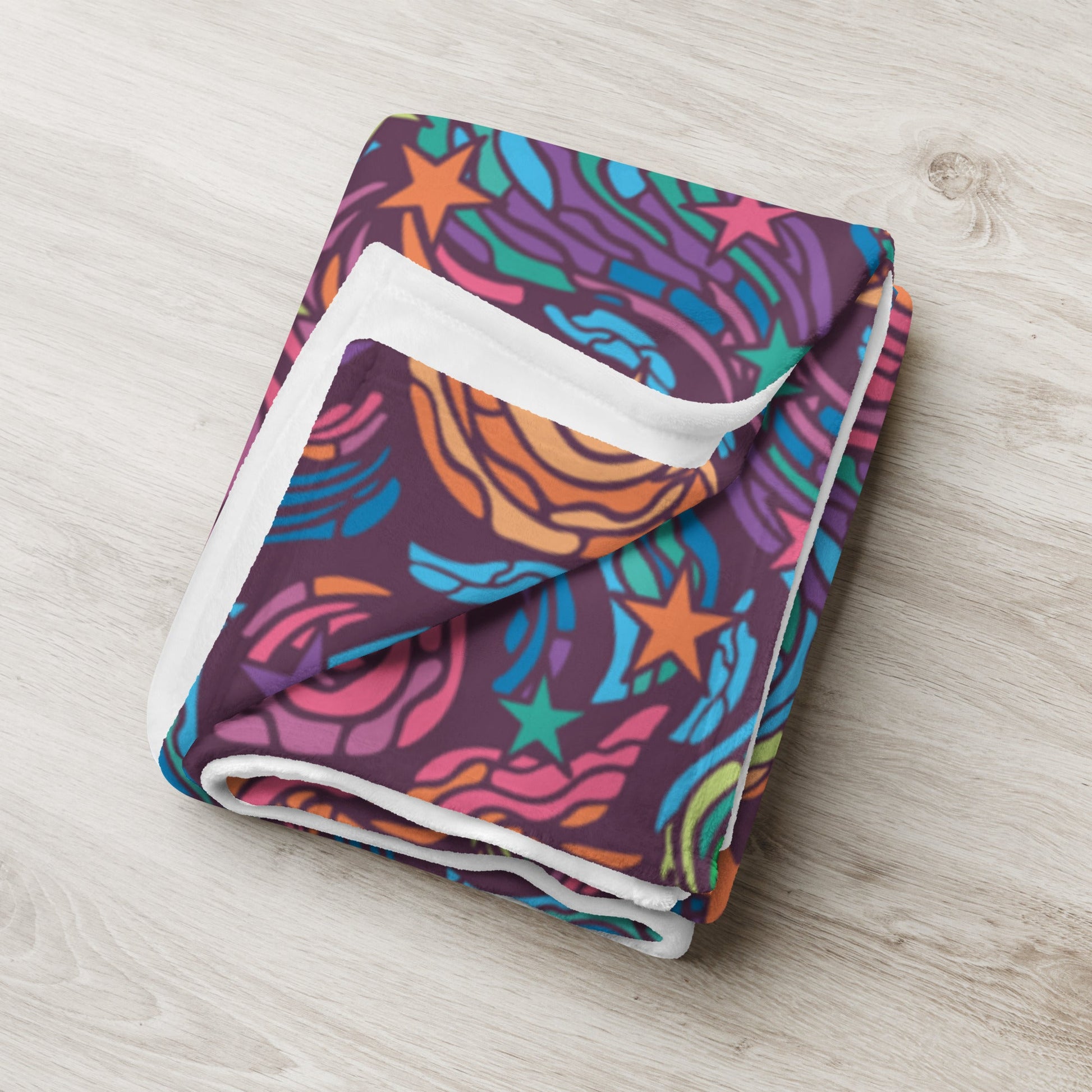 Rainbow Starry Night Blanket - Merry May