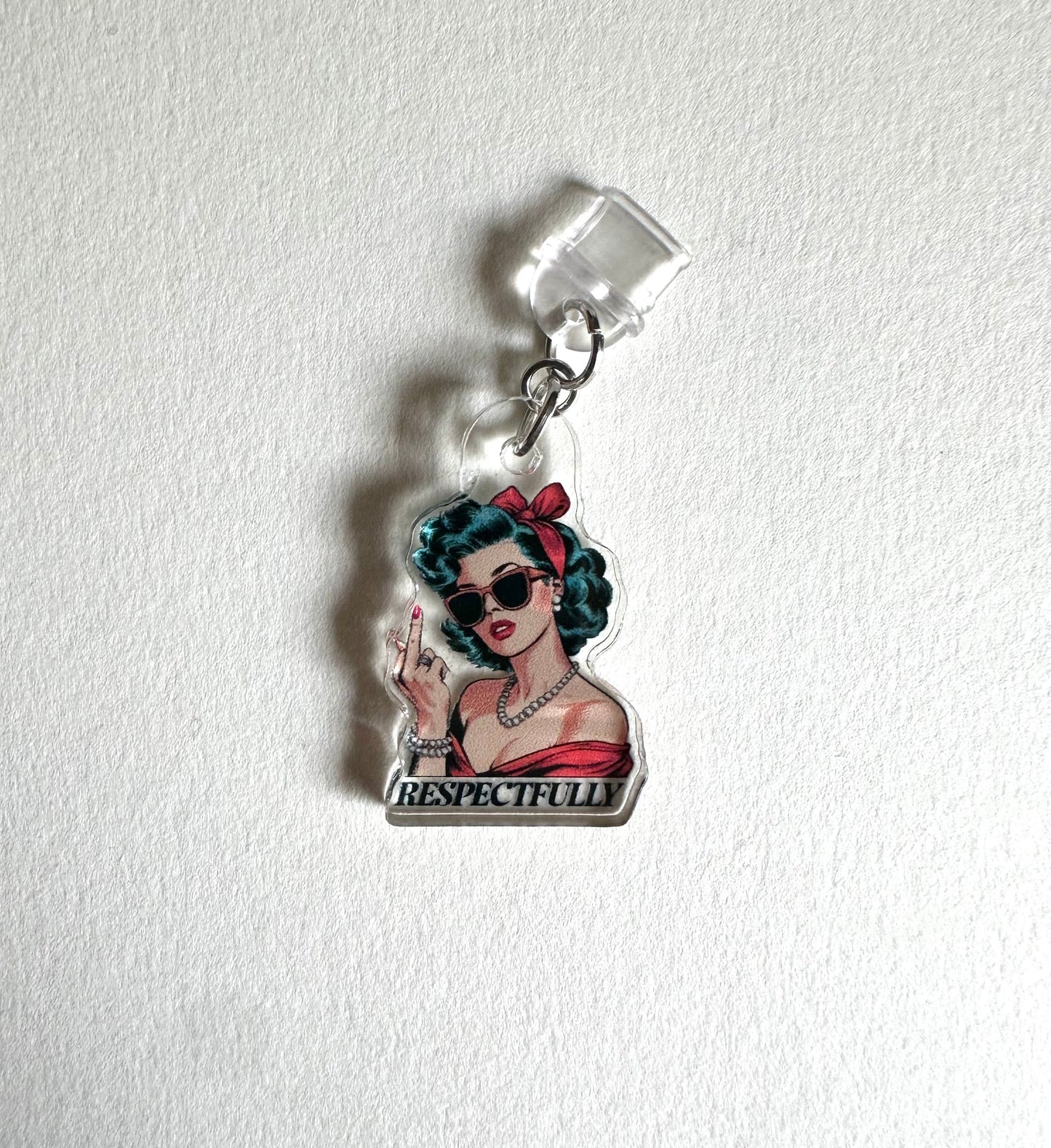 Respectfully Kindle Dust Plug Charm - Merry May