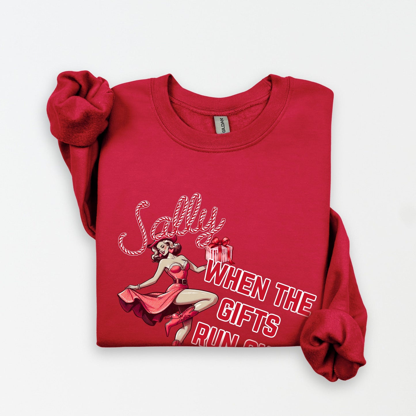 Sally When the Gifts Run Out Sweatshirt - Merry May