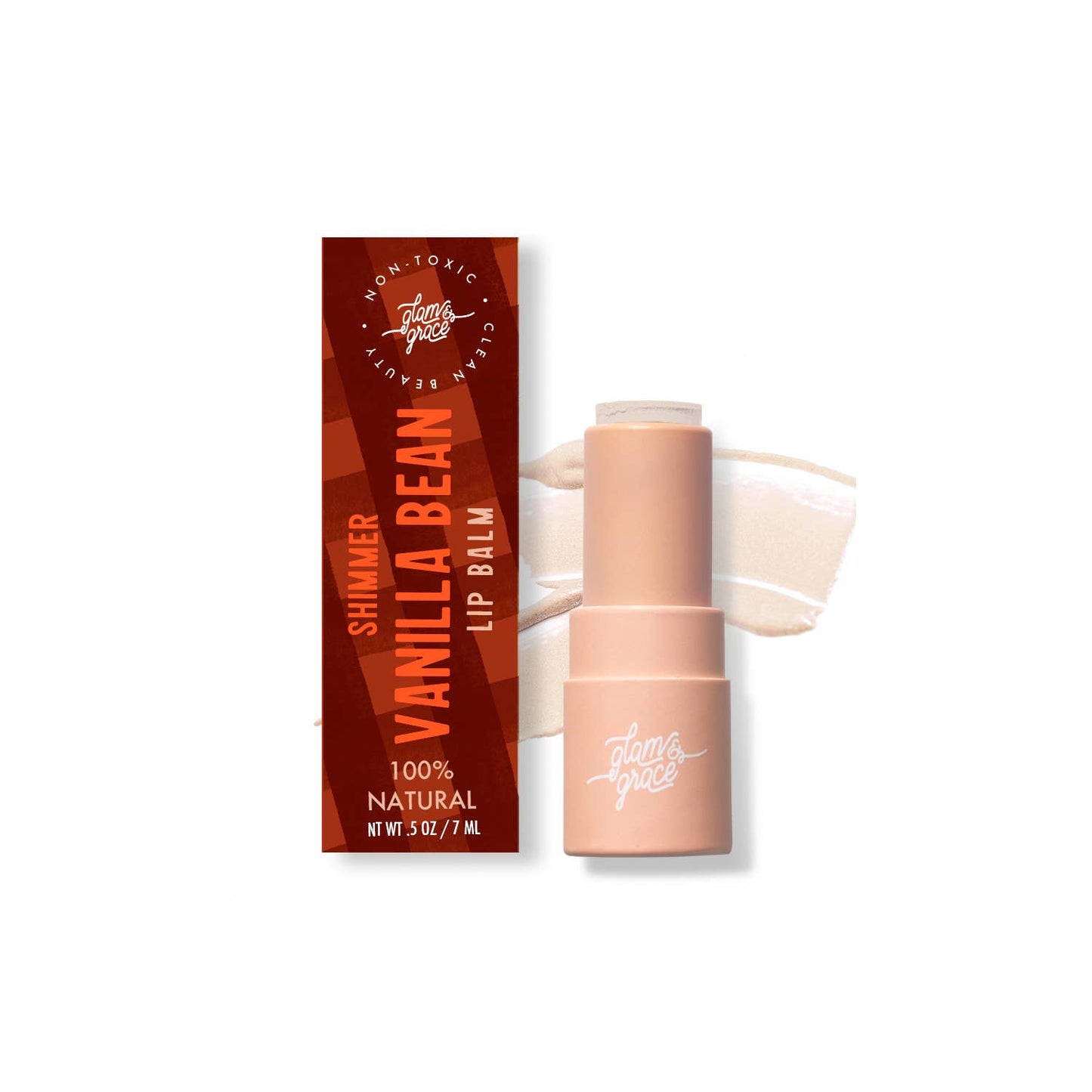 Shimmer Lip Balm - Vanilla Bean - Merry May