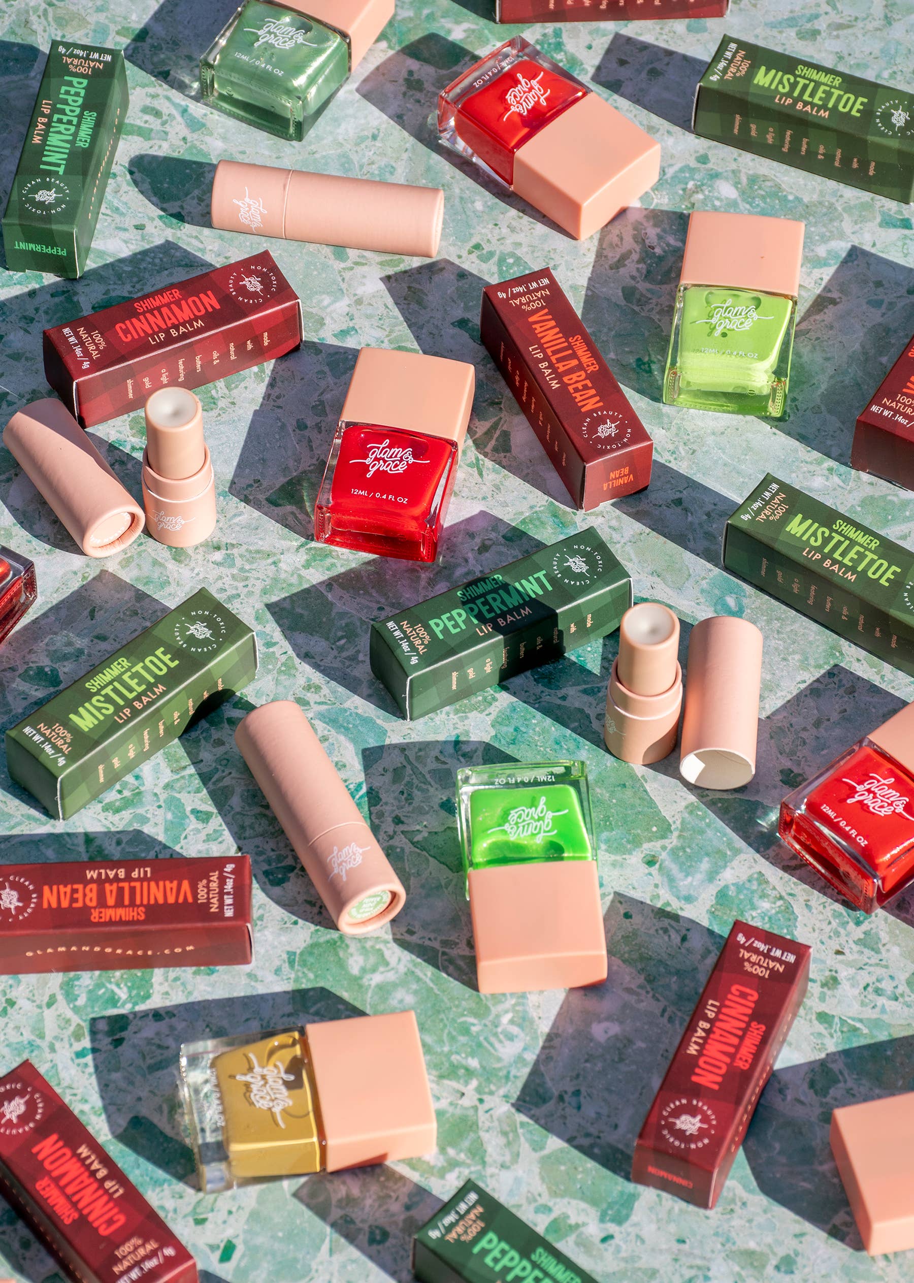 Shimmer Lip Balm - Vanilla Bean - Merry May