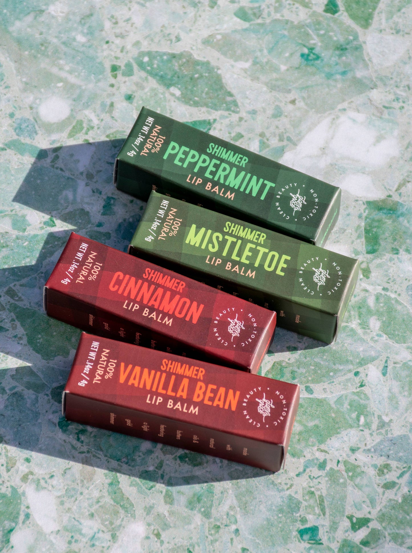 Shimmer Lip Balm - Vanilla Bean - Merry May