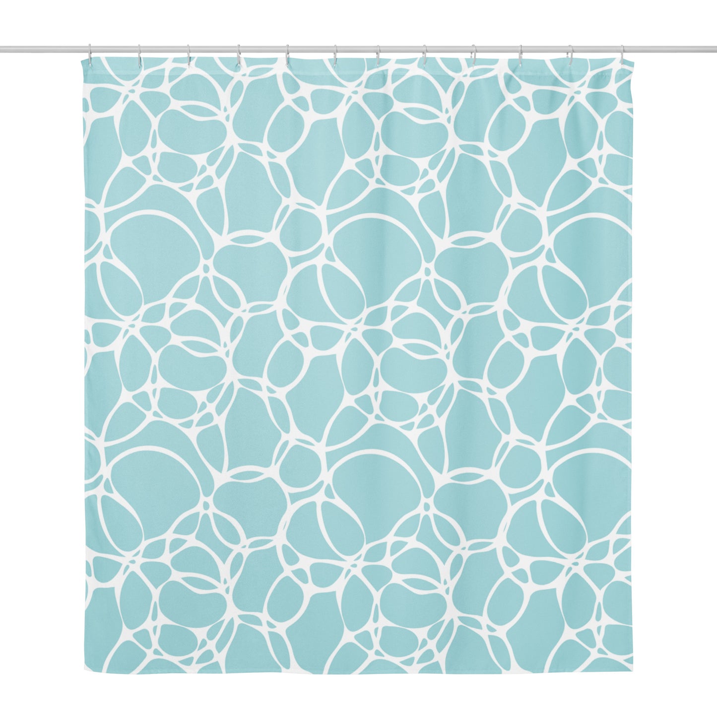 Water Rings Shower Curtain