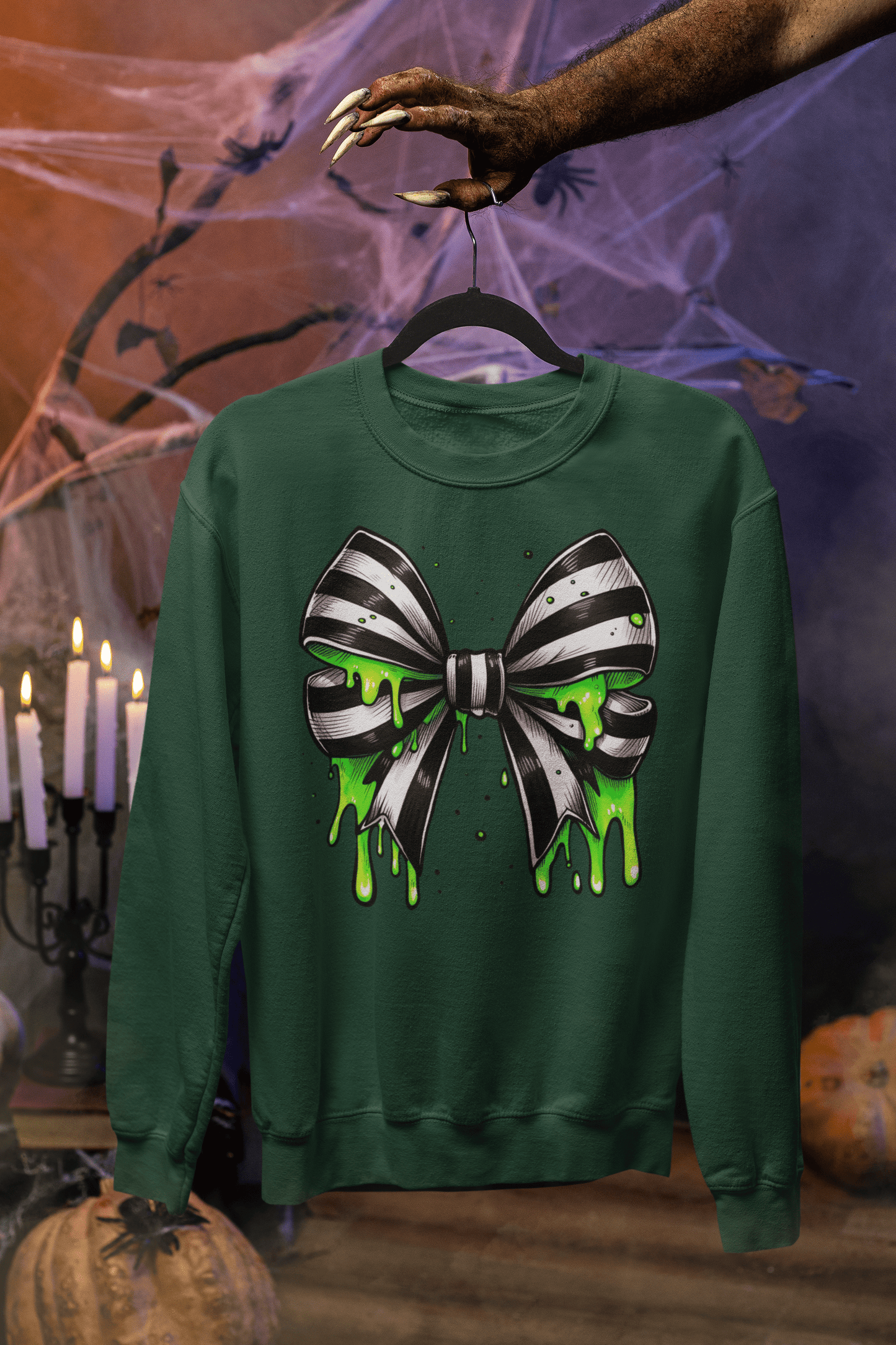 Slime Time Crewneck Sweatshirt - Merry May