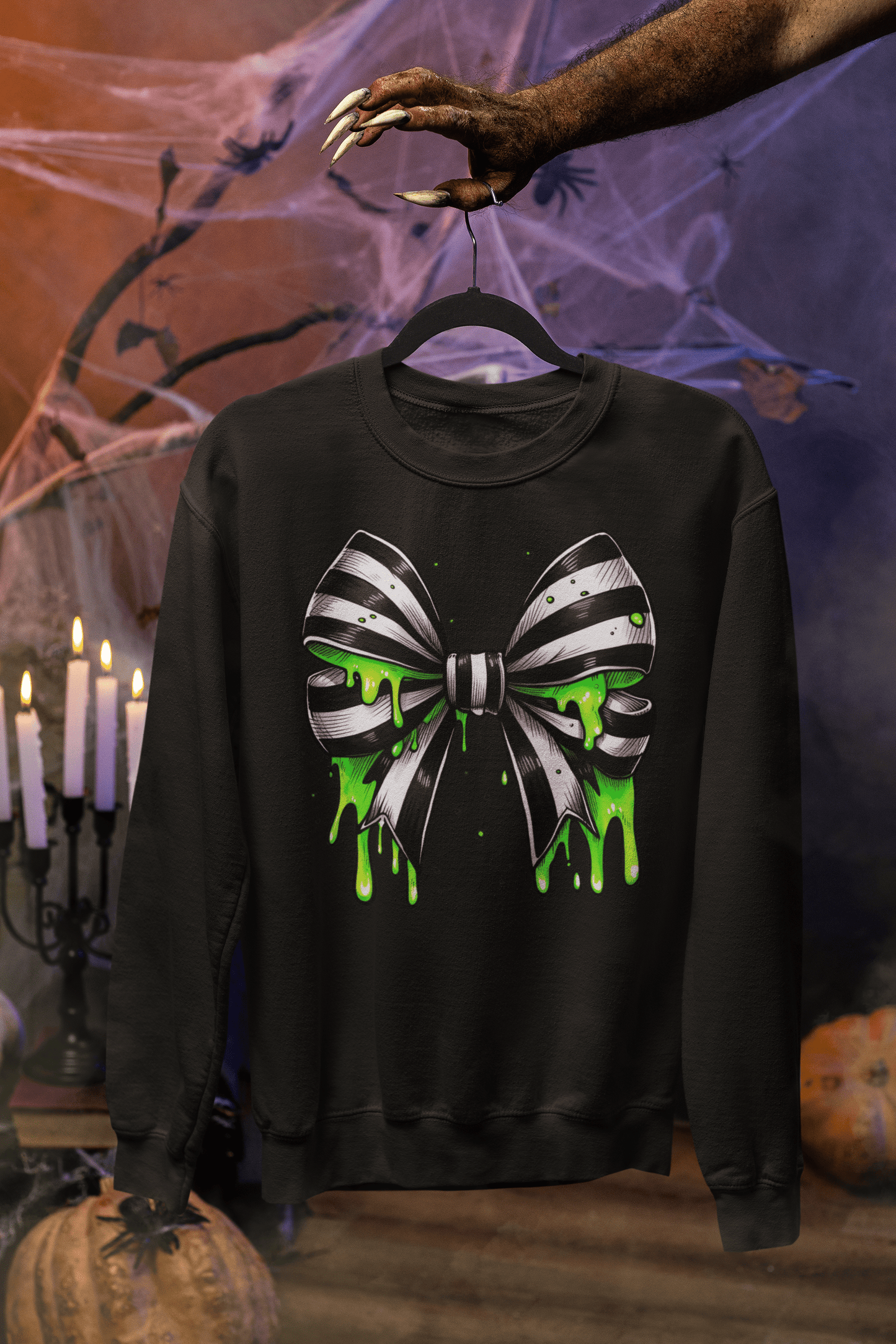 Slime Time Crewneck Sweatshirt - Merry May