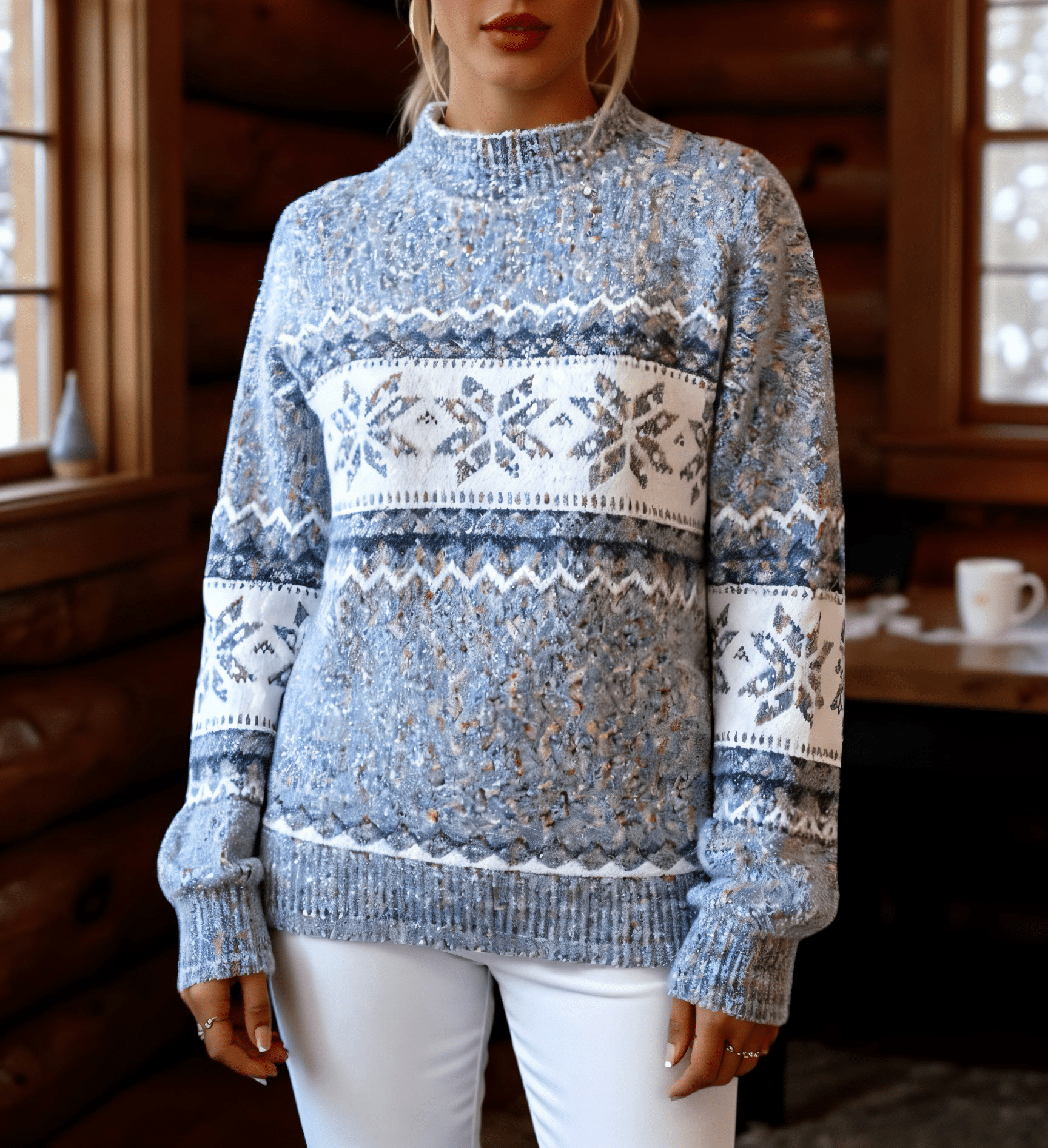 Snowed In Knit Sweater – Merry May