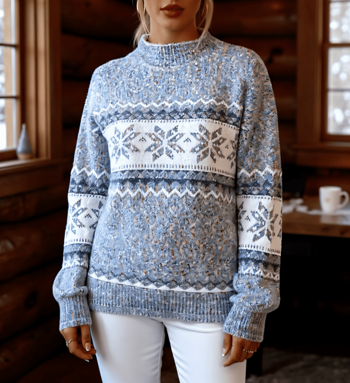 Snowed In Knit Sweater - Merry May