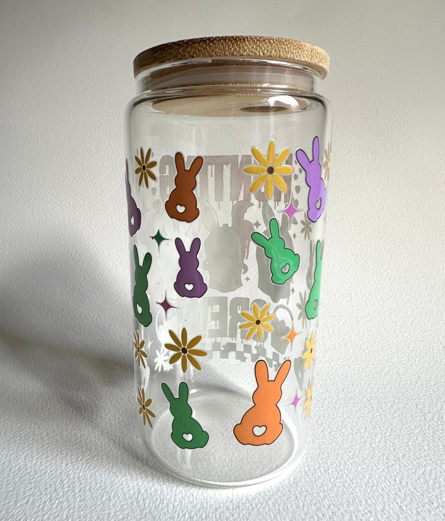 Spooky Hunting Crew 16 oz. Glass Cup - Merry May