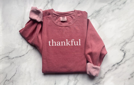 Thankful Sweatshirt - Merry May