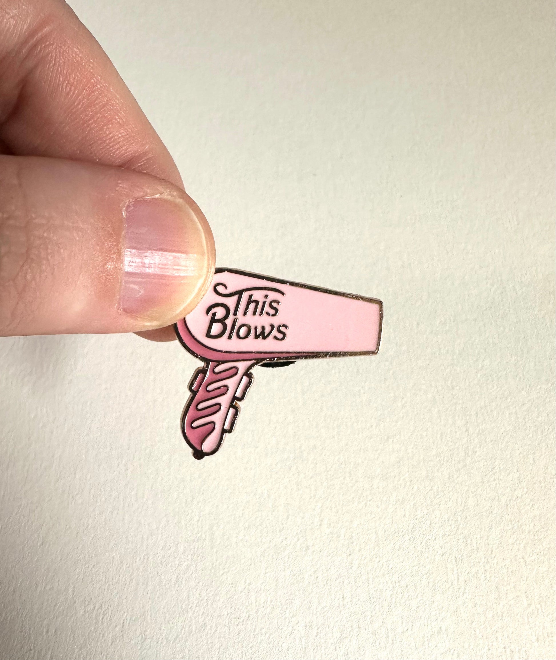 This Blows Enamel Pin - Merry May