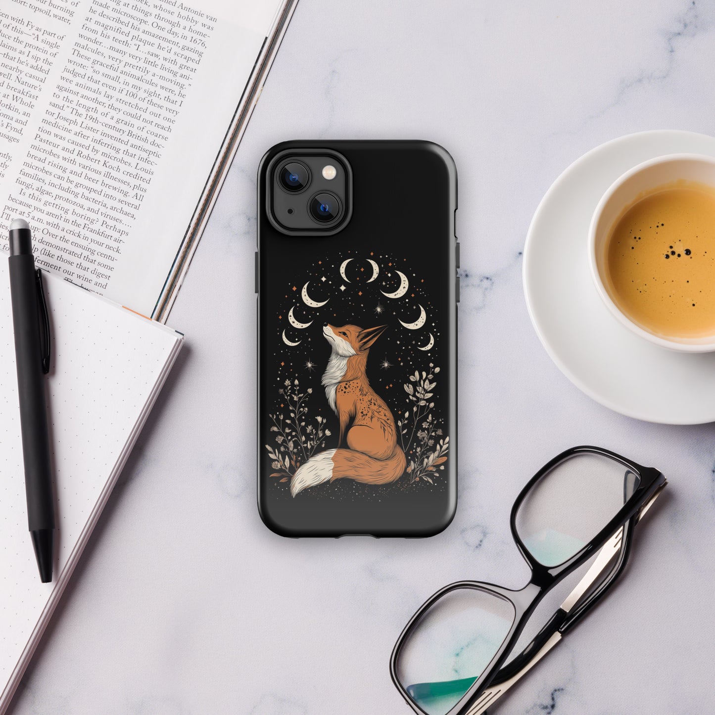 Midnight Fox Tough Case for iPhone®