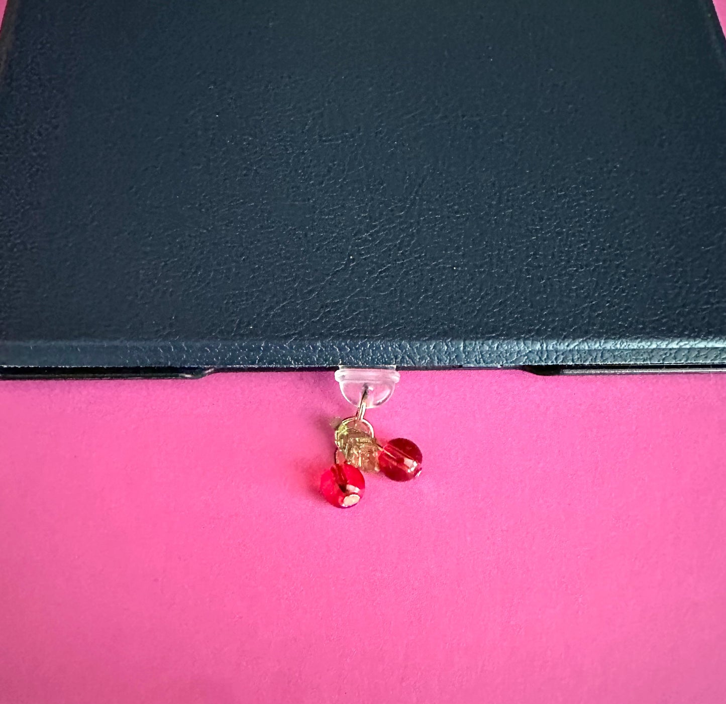 Twin Cherries Kindle Dust Plug Charm - Merry May