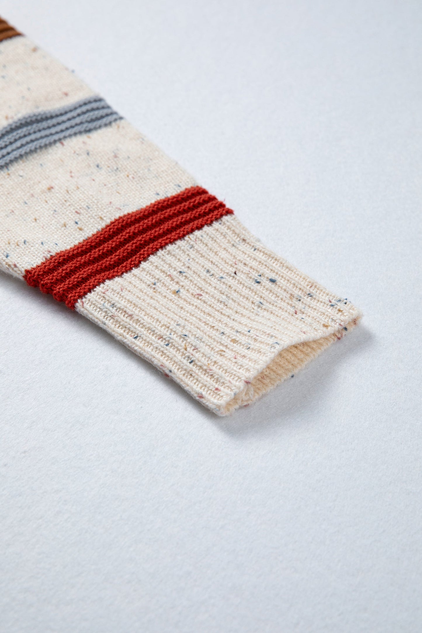 Vivienne Shoulder Heathered Knit Sweater - Merry May