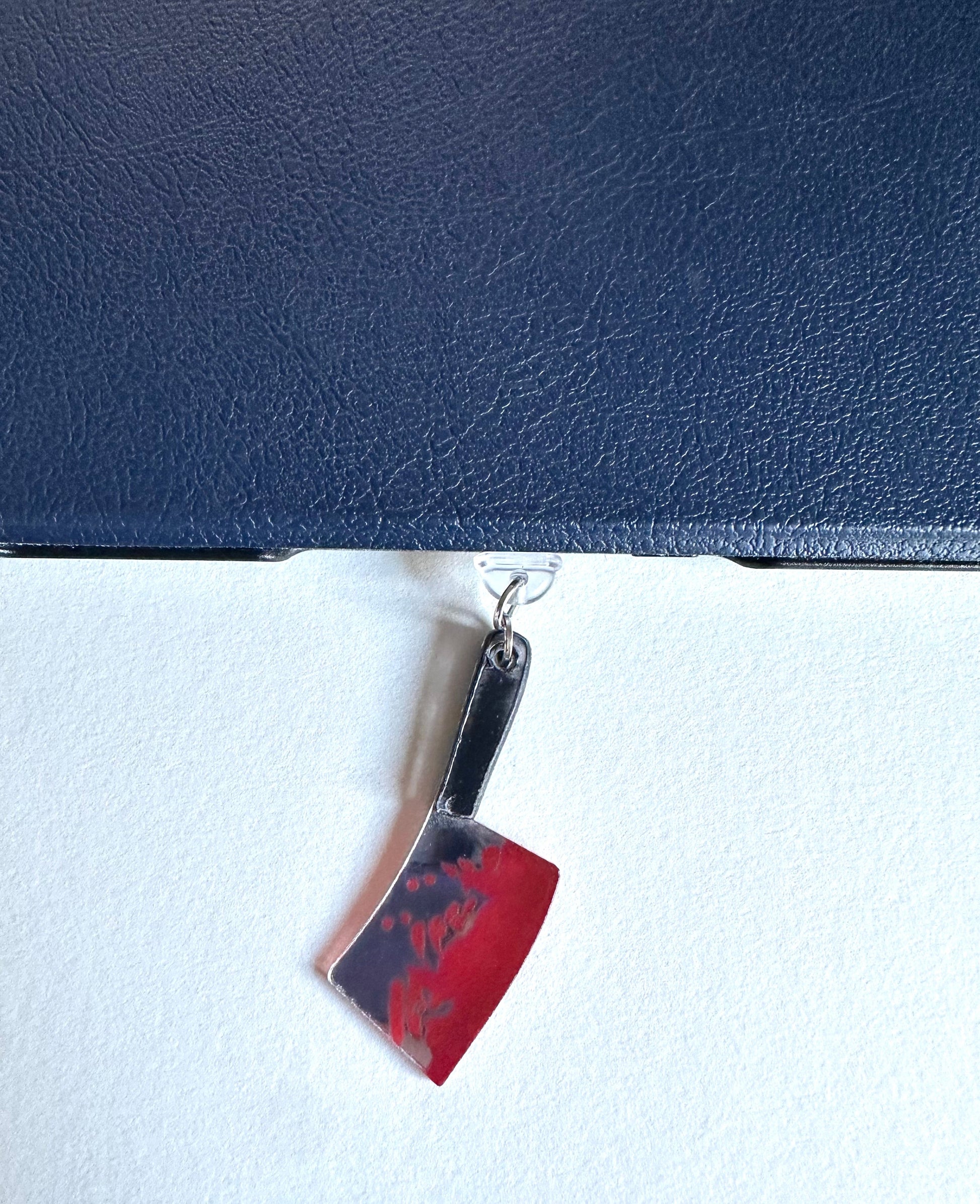 Where's the Murder Weapon Device Charm - Merry May