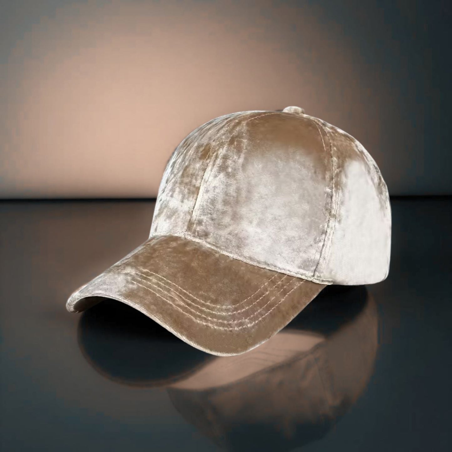 Winter Velvet Adjustable Cap - Merry May