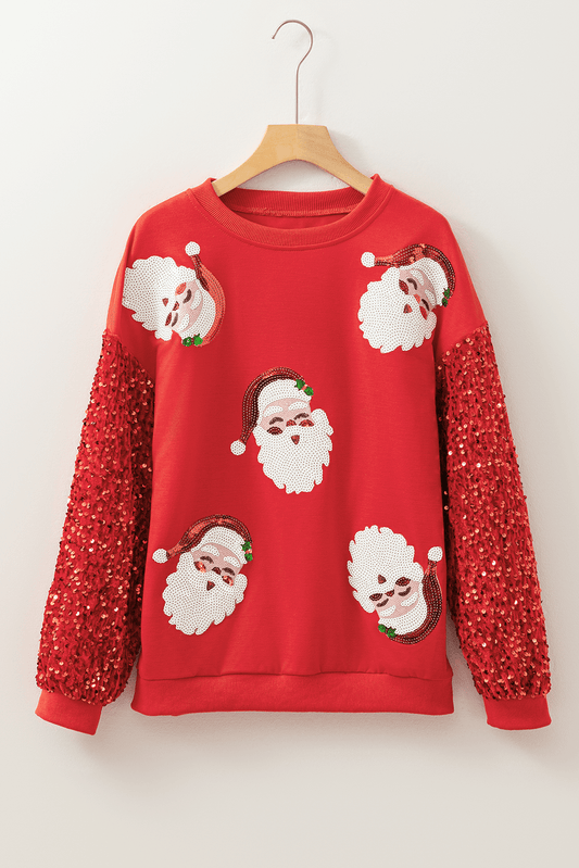Zaniyah Long Sleeve Christmas Sweatshirt - Merry May